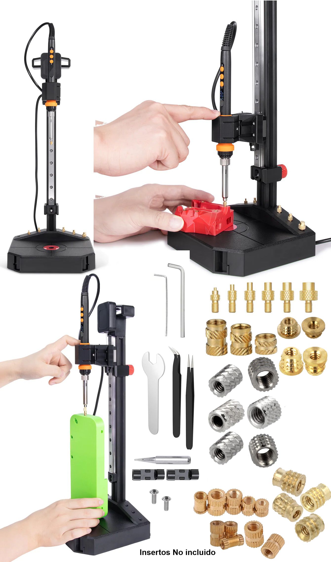 Prensa Caliente para insertos